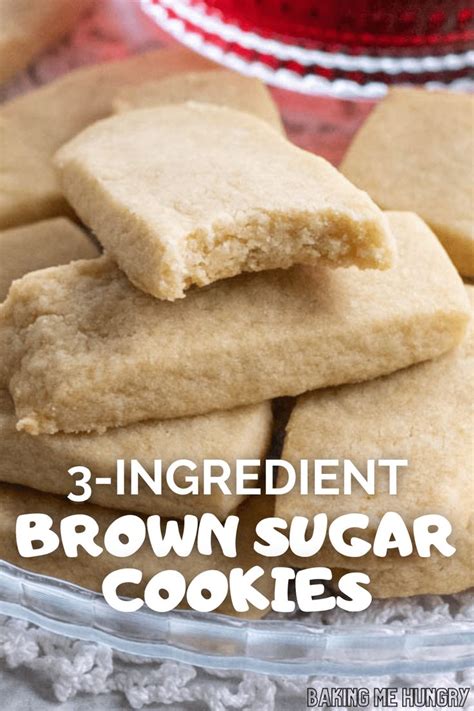 3 Ingredient Brown Sugar Cookies Easy Recipe And Tips Easy Sugar Cookies Easy Homemade