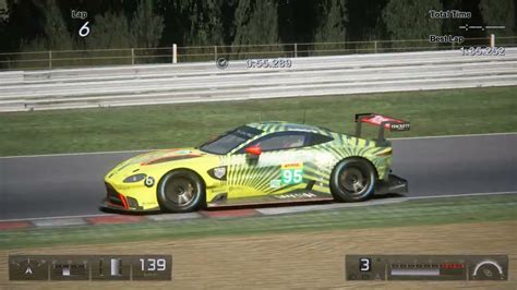 Assetto Corsa Aston Martin Vantage Gte Brands Hatch Youtube