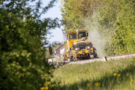 Gross Umstadt On April F L Track Construction Work Railway