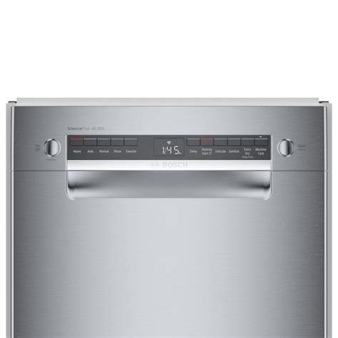 Bosch 300 Series Built In Dishwasher 18 In Metal Stainless Steel