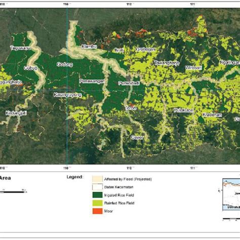 Spatial Distribution Of Flood Disaster Potential Download Scientific