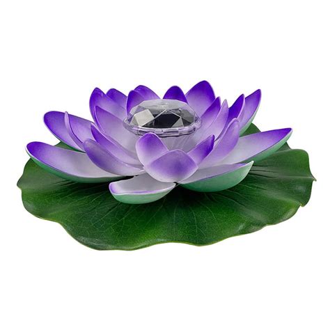 Lotus Solar Light Outdoor Garden Light Table Top Ground Courtyard