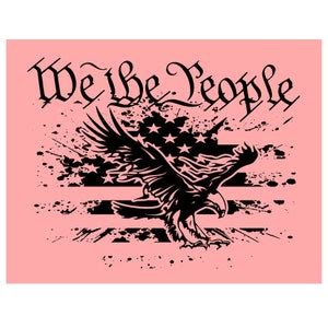 We The People Stencil Fourth Of July Sign Reusable Adhesive Silkscreen