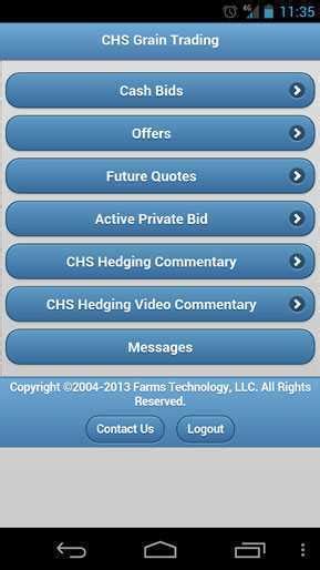 CHS Grain Trading | Agriculture Apps | Farms.com