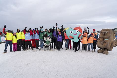 Special Olympics Nationale Spiele Thüringen 2024 Schneeschuh Team bgw