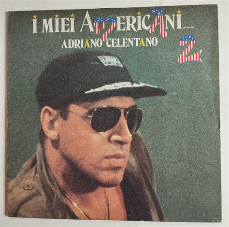 Винтажная виниловая пластинка LP Adriano Celentano I Miei Americani