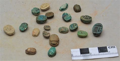 Scarab Beetle Amulets Ancient Egypt Folkestone Museum Learn With