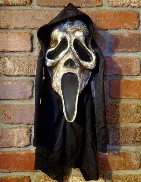 Aged Ghost Face Mask - Etsy