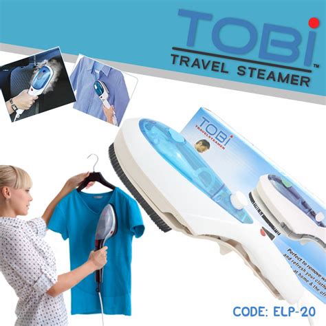 Jual Tobi Steam Wand Traveller Setrika Uap Praktis Loundry Iron