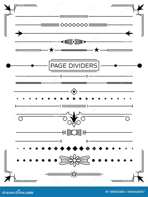 Page Dividers Stock Images - Download 37 Photos