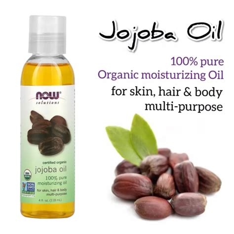 น้ำมันโจโจ้บา Now Foods Solutions Certified Organic Jojoba Oil 4