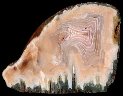 Keweenaw Agate With Tube Formation Lake Superior Agates Minerals And