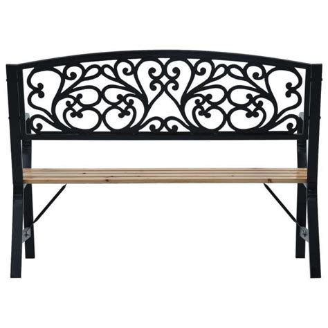 Lex Banc De Jardin Cm Bois Qqmora Ovn Cdiscount Jardin