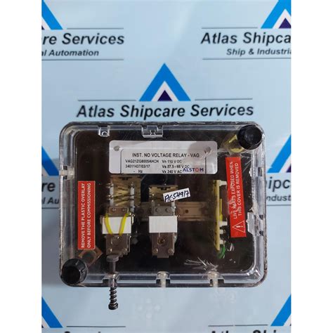 Alstom Vag Zg Ahch Under Voltage Relay Atlas Shipcare Services