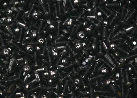 500 Pcs Button Head 8 32 X 1 2 Socket Cap Screws Bhcs Allen Plain Black 8 Metric