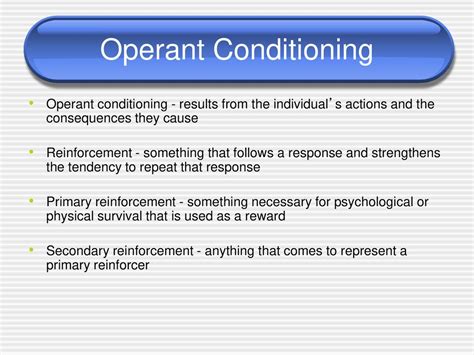 Conditioning And Learning Ppt Download