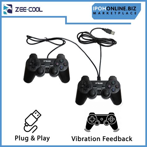 Buy Ipohonline Zee Cool Usb Wired Twin Shock Gamepad Controller For Pc