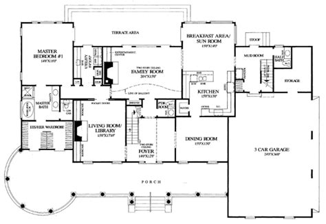 Southern Plantation Homes Floor Plans