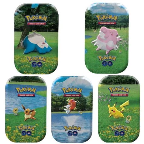 Voggt buy Display de 10x Mini Tin EB10 5 Pokémon GO 2 x 5