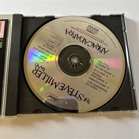 The Steve Miller Band Abracadabra Cd 1988 Album Capitol Records