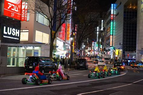 Experience Real Life Mario Kart Racing On The Streets Of Tokyo Japan ...