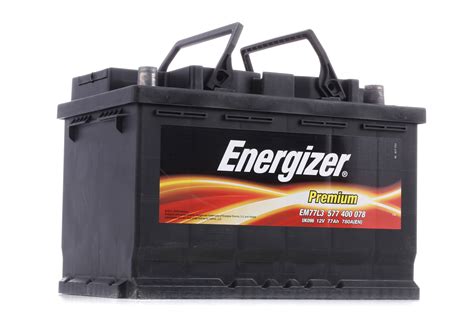 ENERGIZER PREMIUM EM77 L3 Batería de arranque 77Ah 12V 780A B13