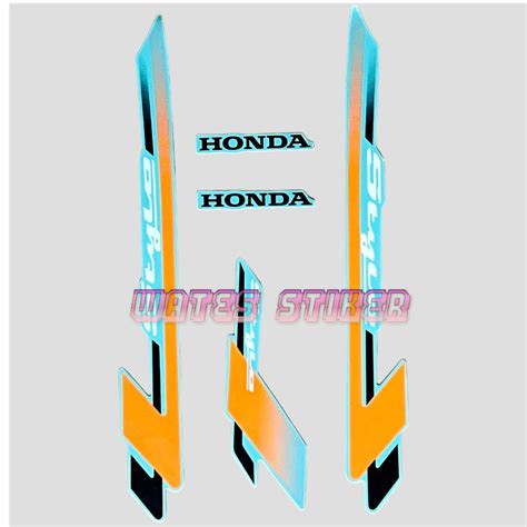 Striping Decal Pole Sticker Honda Stylo 160 2024 Tosca Sticker List