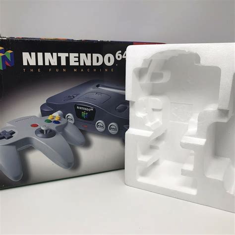 Nintendo 64 N64 Console Box and Styrofoam Only (No System, Accessories ...