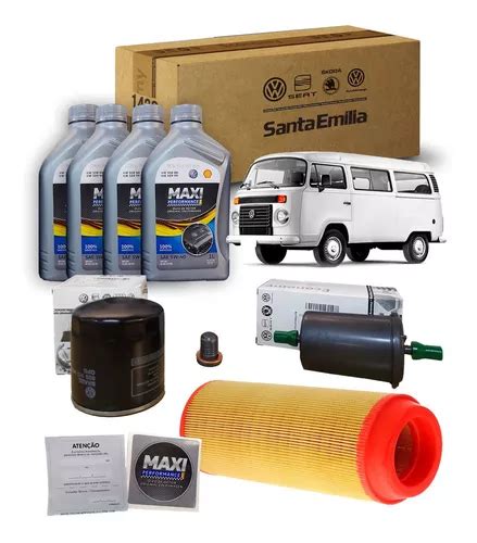 Kit Troca De Óleo Completo Vw Kombi