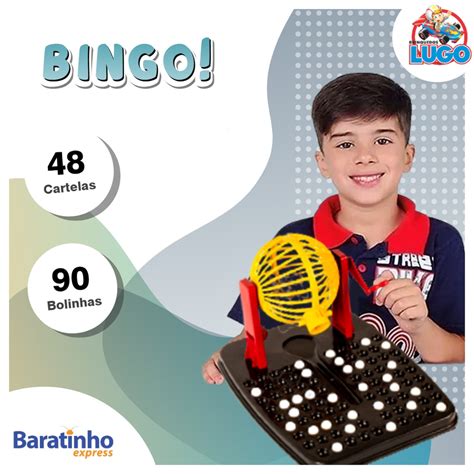 Jogo De Mesa Bingo Brinquedo C Bolinhas E Cartelas Shopee Brasil