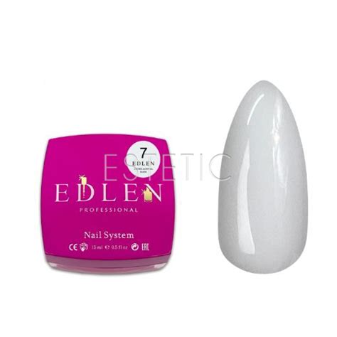 Купить Жидкий гель EDLEN Water Acrygel 07 Nude молочно белый 15 мл