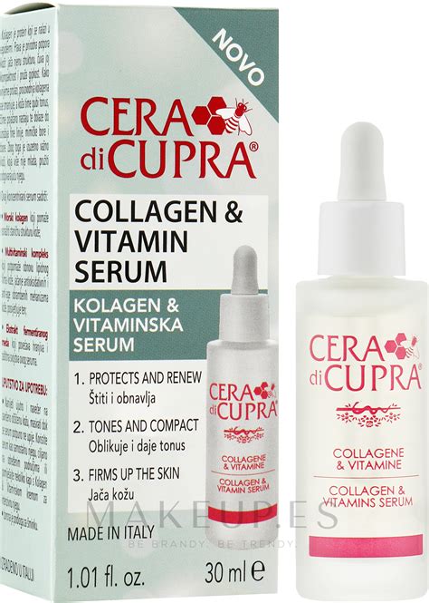 Sérum facial nutritivo Cera Di Cupra Collagen Vitamin Serum Makeup es