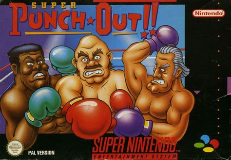 Super Punch Out 1994 Snes Box Cover Art Mobygames