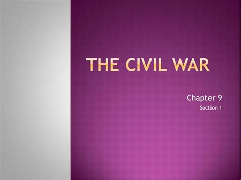 Ppt The Civil War Powerpoint Presentation Free Download Id 8886825