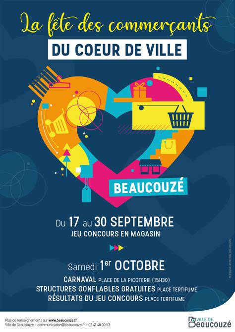 Fête des commerçants 2022 Mairie de Beaucouze