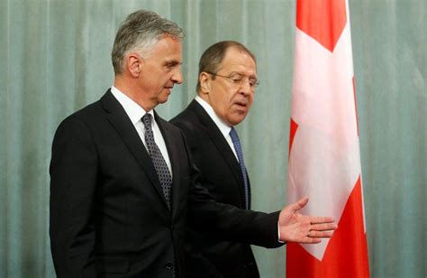 Mediation Role Behind Focus Of Swiss Russian Talks Swi Swissinfo Ch