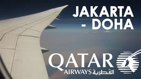 FLIGHT REVIEW Qatar Airways QR959 Jakarta To Doha Indonesia With