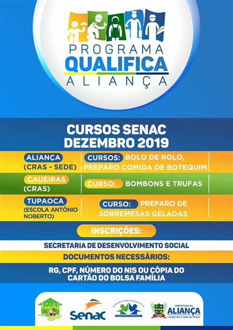 BLOG DO DJALMA LOPES Programa Qualifica Aliança PE Cursos em parceria