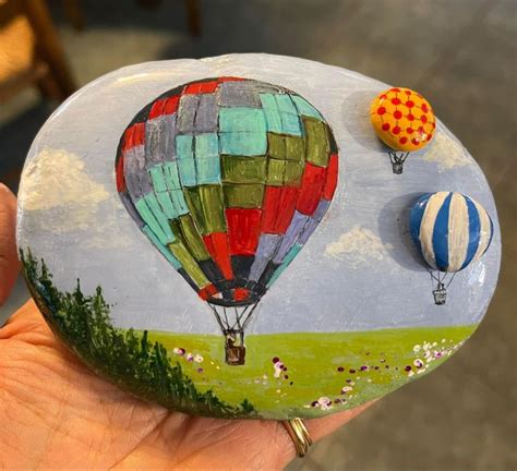 Pin By PJ On Painted Rocks Balloon Painting Rock Painting Art Stone