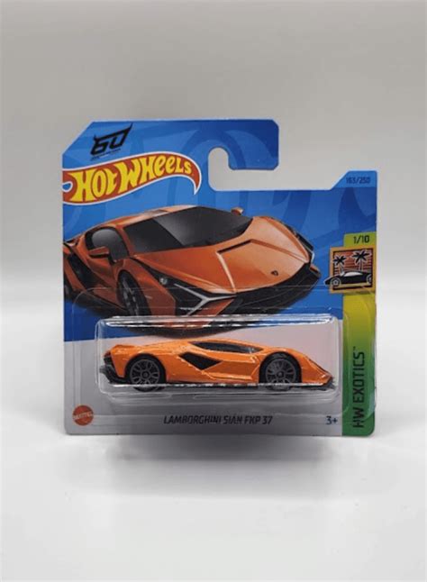 Hot Wheels Lamborghini Sian Fkp Hw Exotics Series