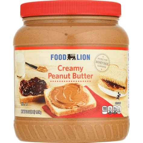 Food Lion Peanut Butter Creamy 64 Oz Delivery Or Pickup Near Me Instacart