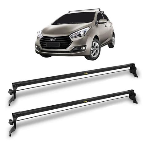 Rack De Teto Hyundai Hb Hatch Sedan A Em A O Preto