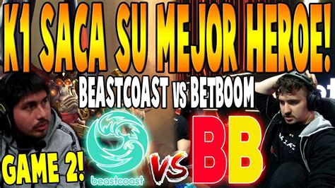 Beastcoast Vs Betboom Game Bo K Saca Su Mejor Heroe Esl One