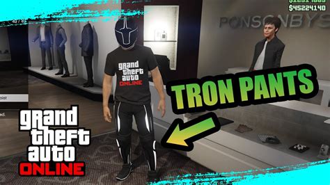 GTA ONLINE MODDED OUTFIT GLITCH TRON PANTS ON ANY OUTFIT AFTER PATCH