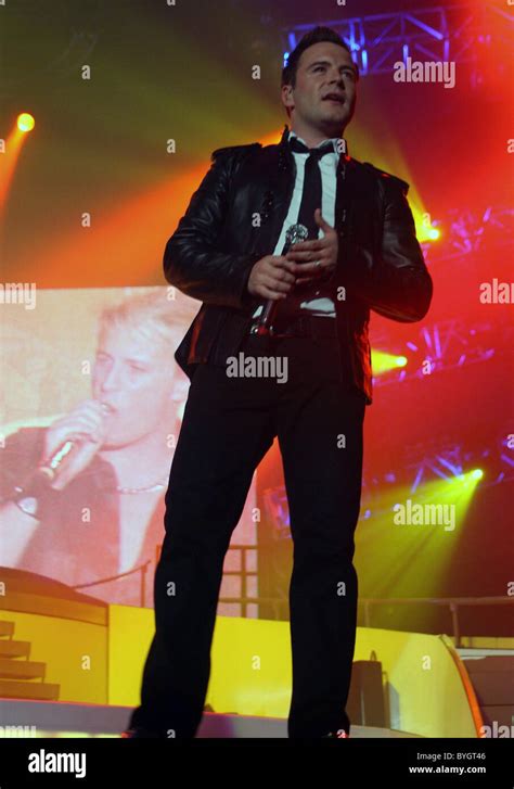 Shane Filan Westlife Performing Live In Concert On Their Love Tour