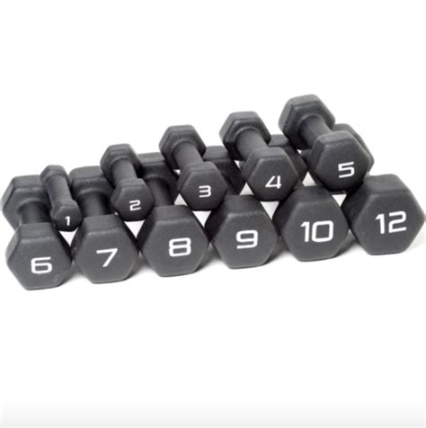 Cap Neoprene Coated Dumbbell Primo Fitness