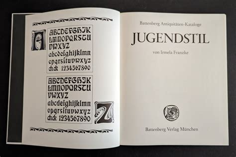 Irmela Franzke Jugendstil Battenberg Antiquit Ten Kataloge