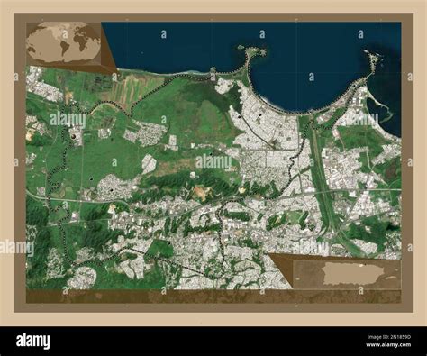 Toa Baja Municipality Of Puerto Rico Low Resolution Satellite Map