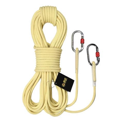 M Kevlar Fire Resistance Safety Rope Wear Resistant Rock Climbing