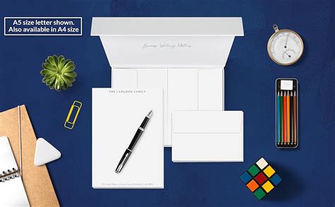 Me Loovely Classic Design Personalised Letter Writing Paper With